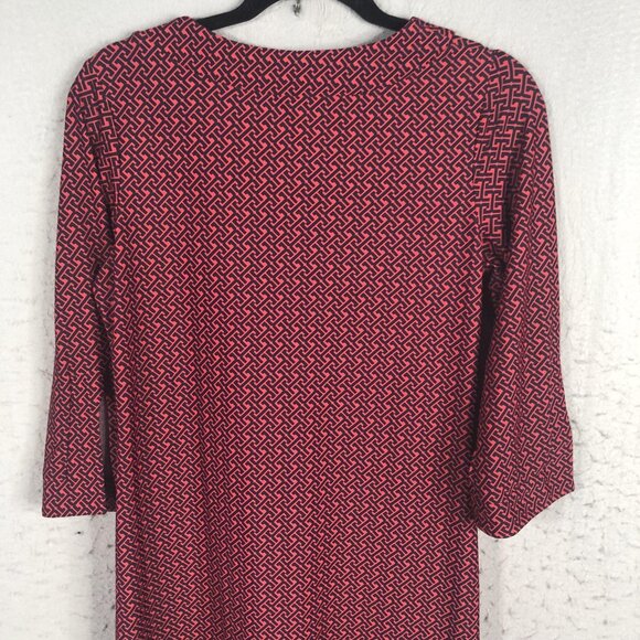 Jude Connally Dress Womens Small Geometric Print Tunic USA Nylon Spandex - Picture 9 of 15